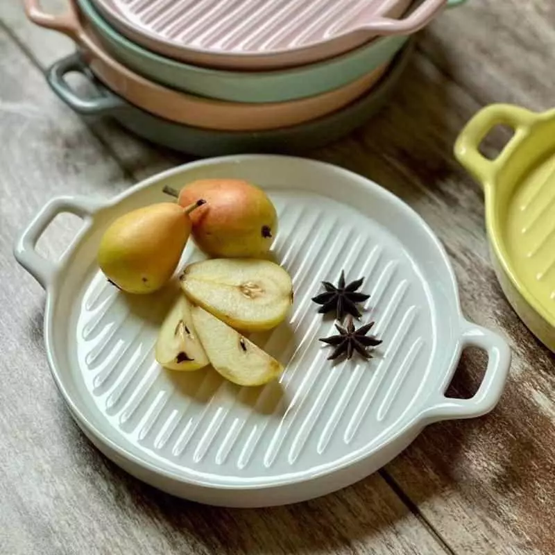 تابه گرد سفید